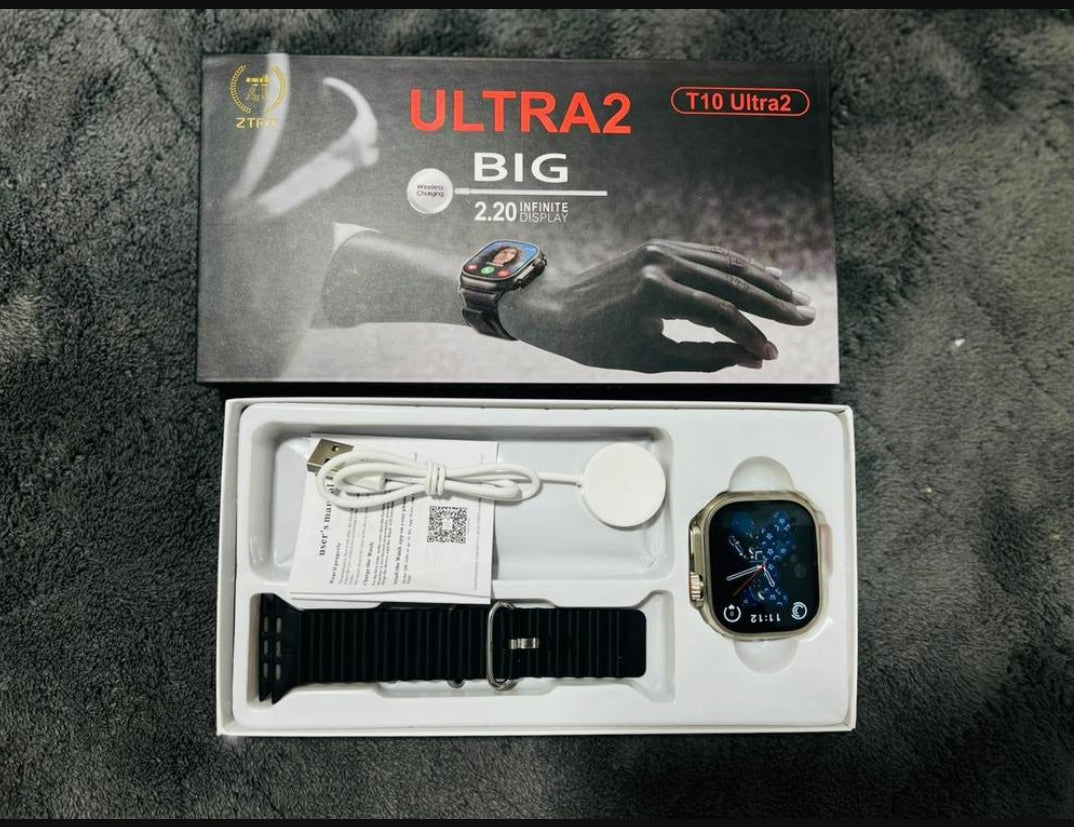 T10 Ultra 2 Big Smart Watch Wireless